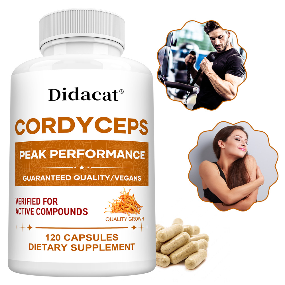 Health Wellness Day - Capsule di Cordyceps 1000mg, Integratore Naturale