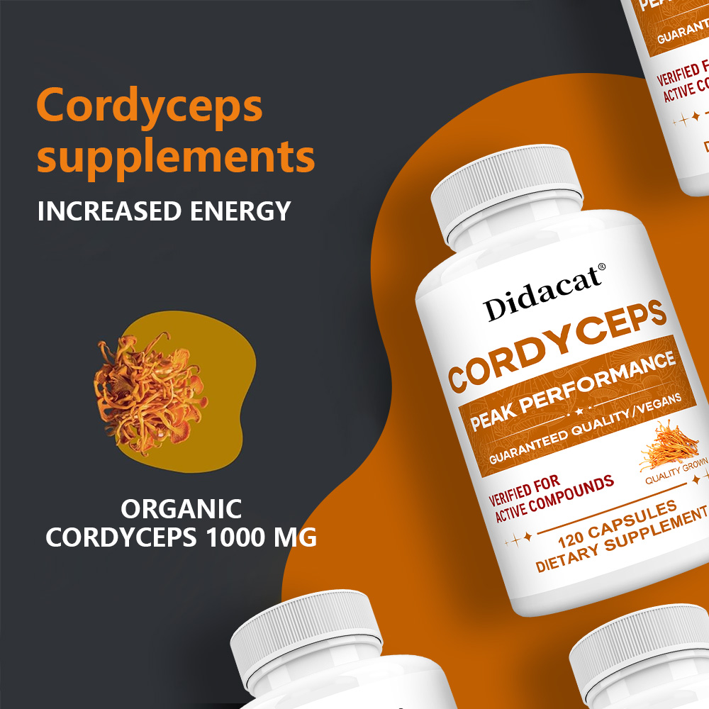 Capsule di Cordyceps 1000mg, I - Health Wellness Day recensione e prezzo