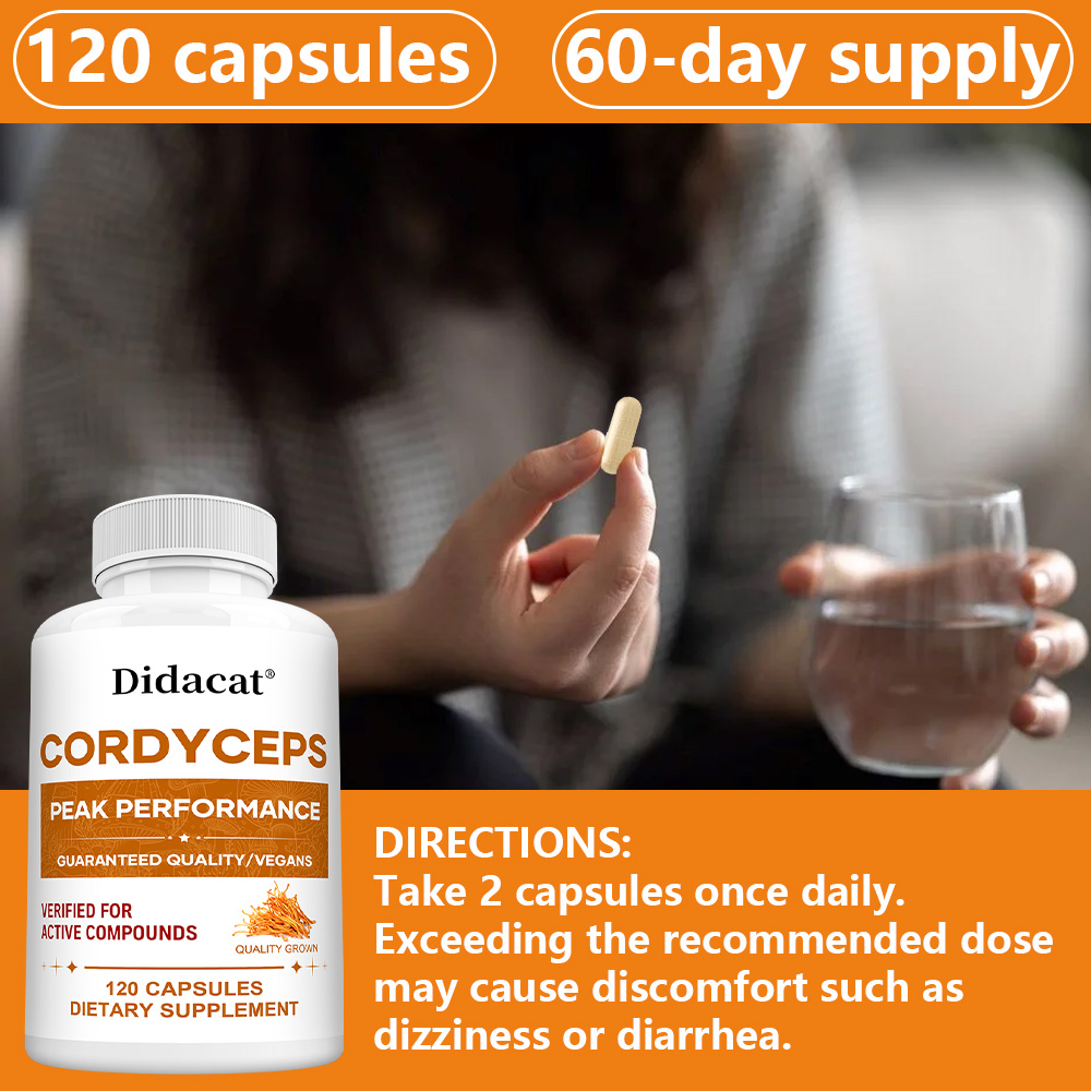 Capsule di Cordyceps 1000mg, I - Health Wellness Day recensione e prezzo